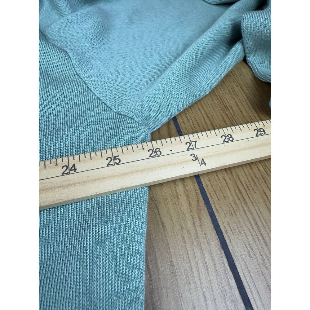 Vintage Izod V-Neck Pullover Sweater Green USA Made‎ 100% Acrylic Mens XL - Picture 9 of 16